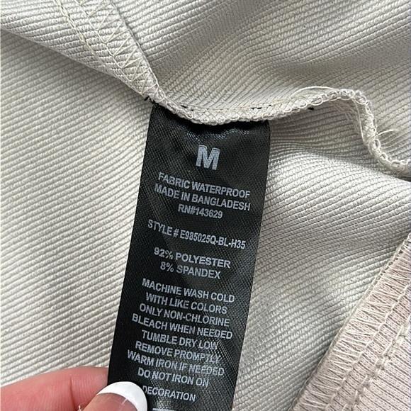 Encrypted Mens Oversized Streetwear Utility Cargo Pocket Bomber Jacket Neutral M - Picture 5 of 7